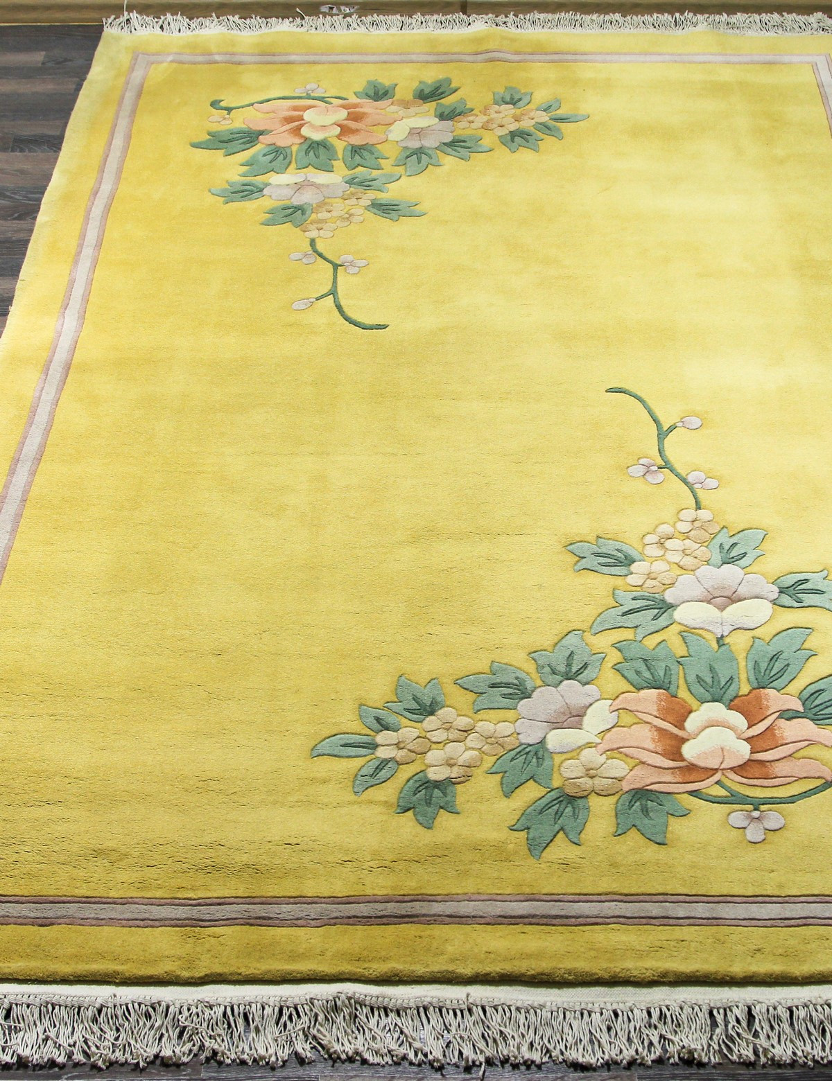 90 LINE WOOLEN HANDK-KNOTTED - 0065 - 385