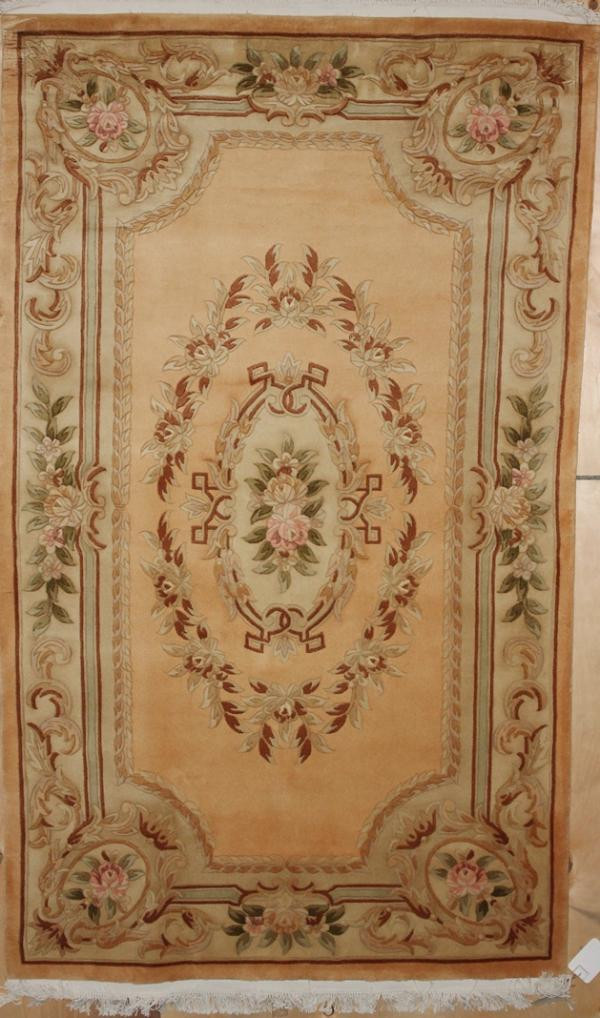 90 LINE WOOLEN HANDK-KNOTTED - 0083 - BEIGE