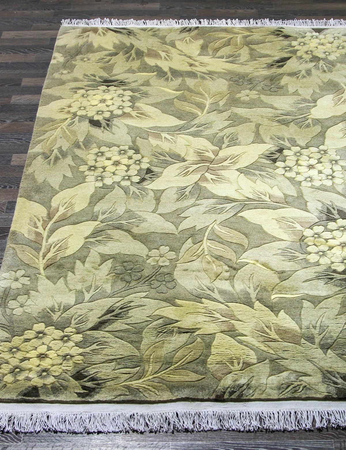 90 LINE WOOLEN HANDK-KNOTTED - 9611 - NATURAL