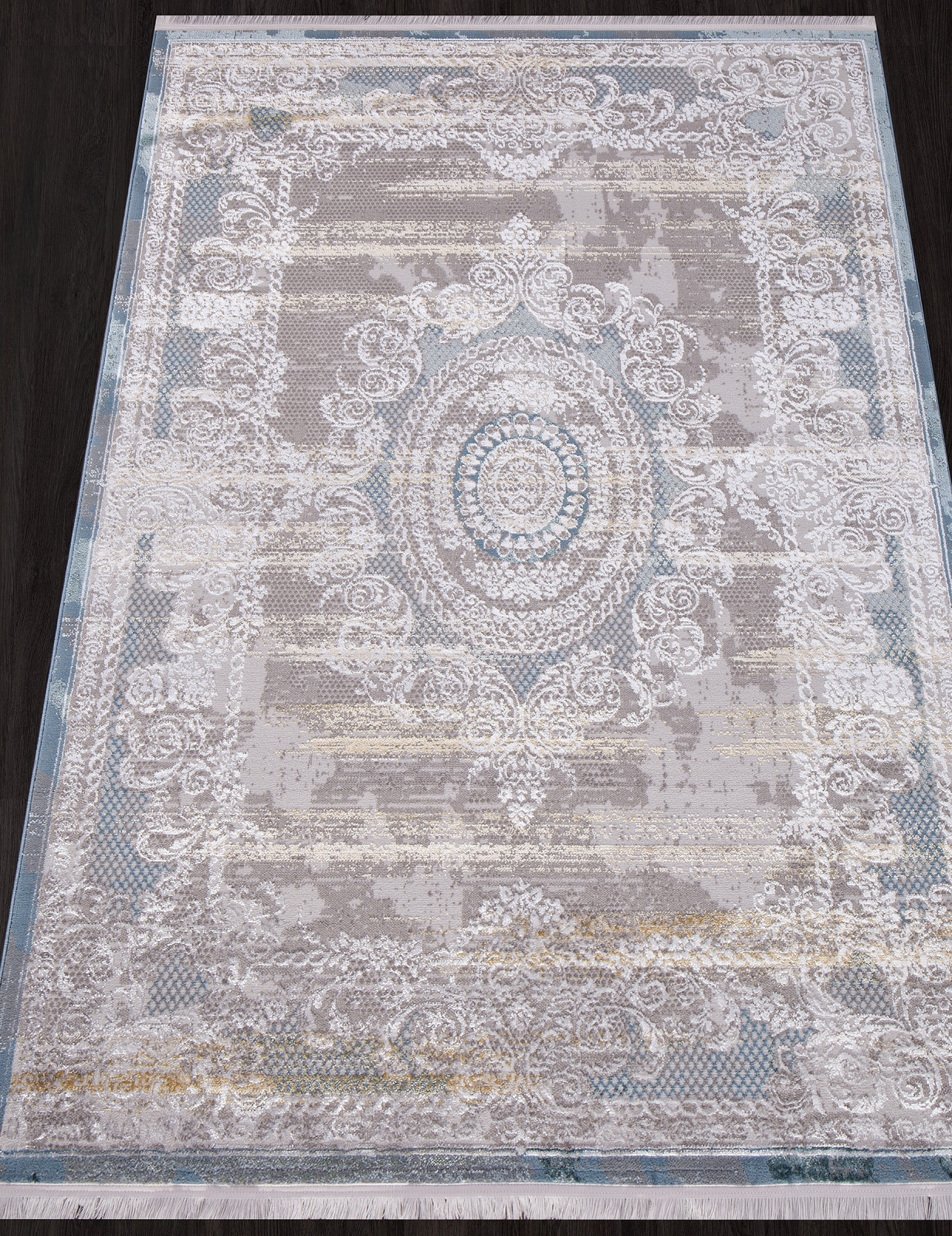 AJMAL - LP 289 - CREAM / TURQUOISE