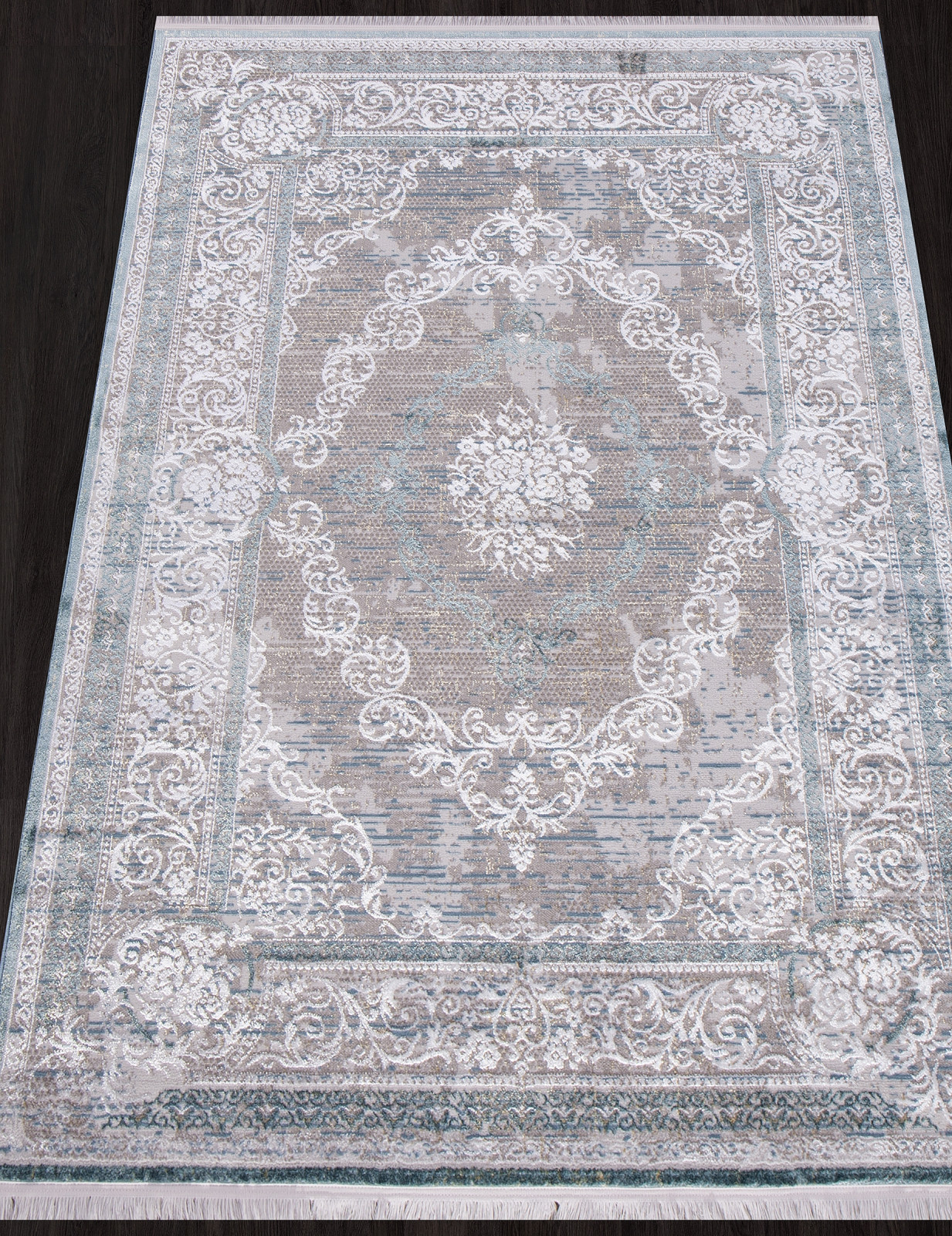 AJMAL - LP 292 - CREAM / TURQUOISE