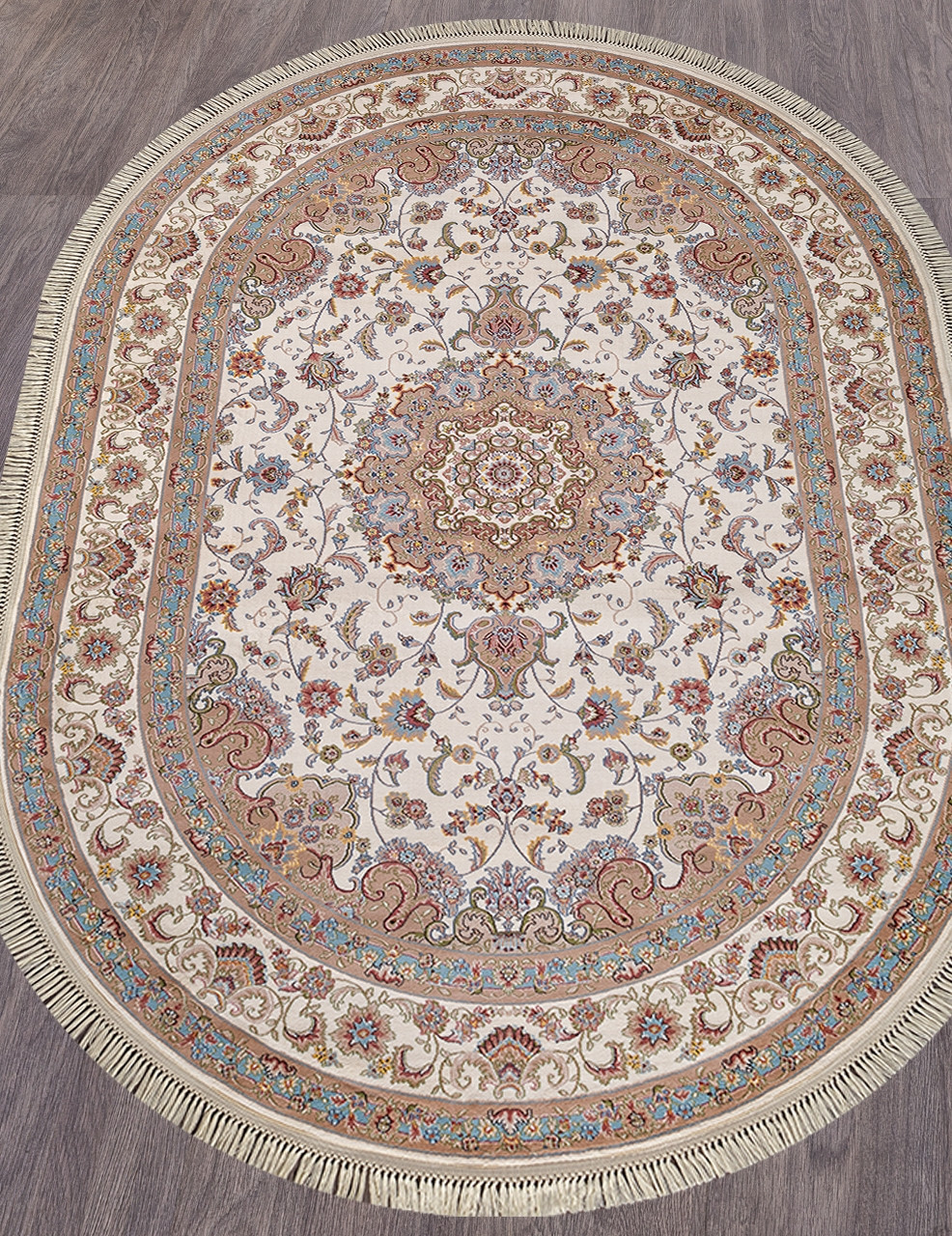 ARAVIA - D158 - CREAM-BLUE