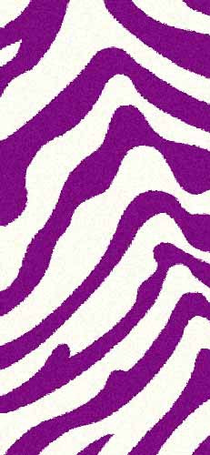 COMFORT SHAGGY 2 - s604 - BONE-PURPLE