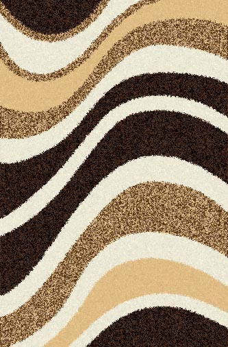 COMFORT SHAGGY 2 - s607 - BEIGE-BROWN 2