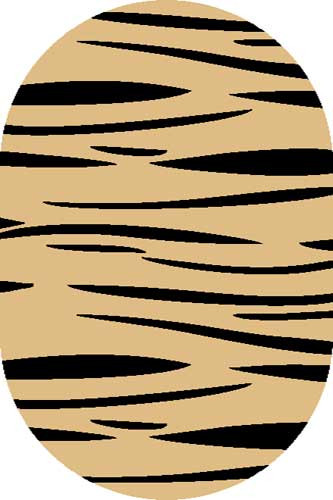 COMFORT SHAGGY 2 - s608 - BEIGE-BLACK