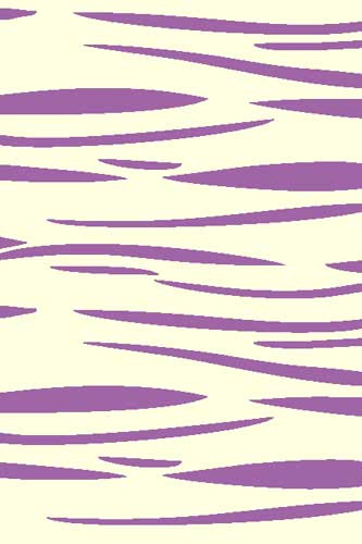 COMFORT SHAGGY 2 - s608 - CREAM-LILAC