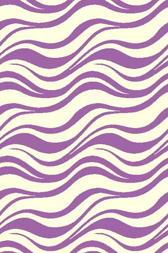 COMFORT SHAGGY 2 - s609 - CREAM-LILAC