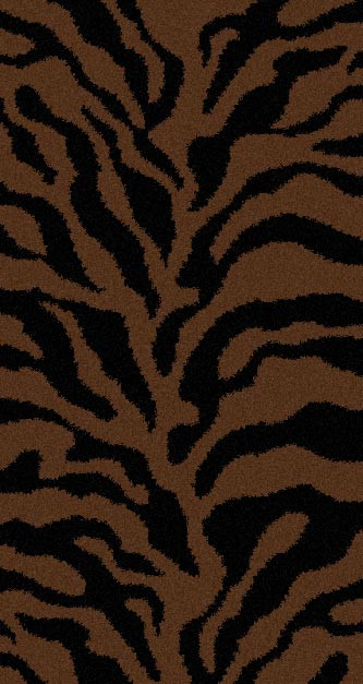 COMFORT SHAGGY 2 - s614 - BLACK-BROWN