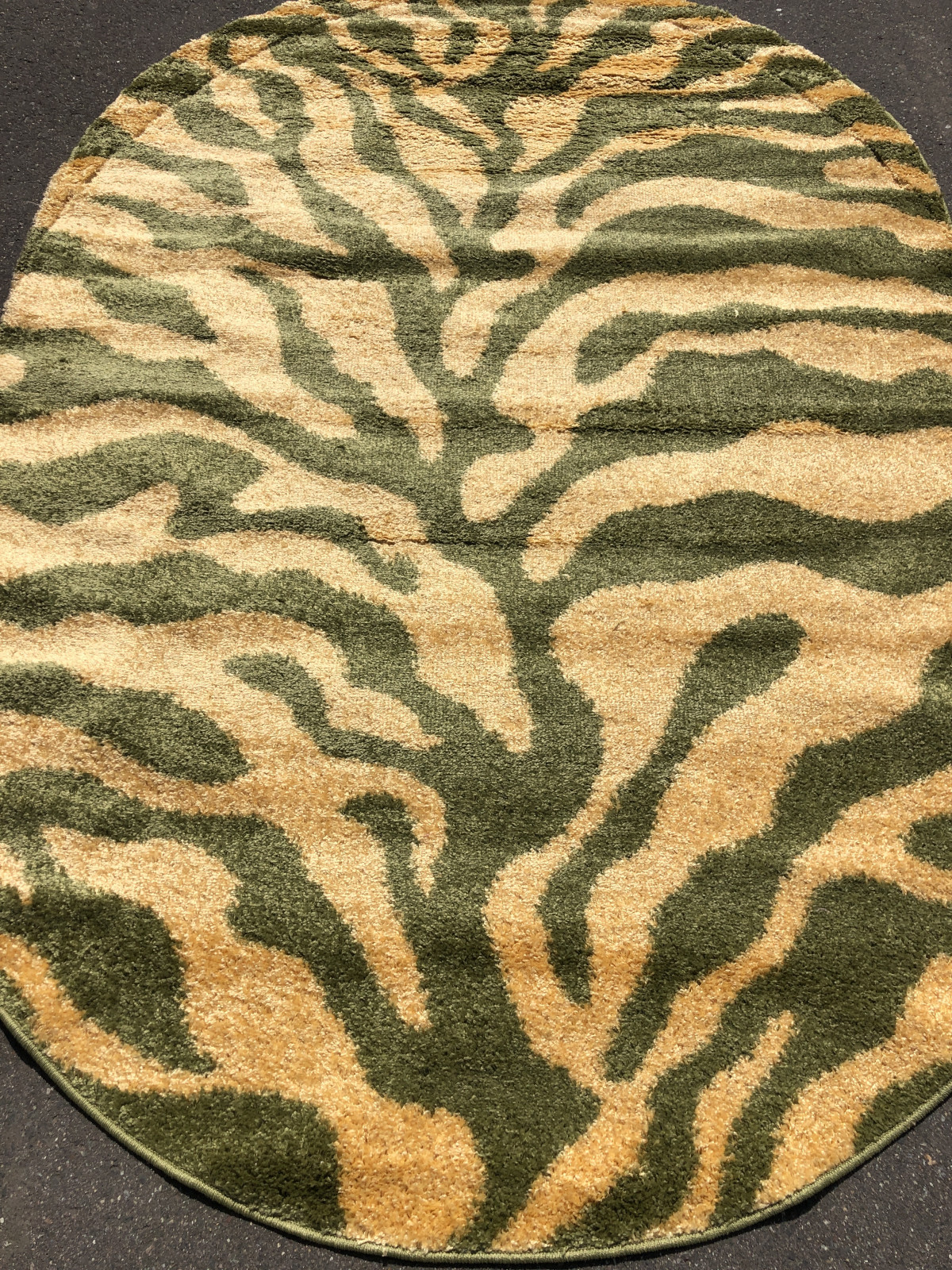 COMFORT SHAGGY 2 - s614 - GREEN-YELLOW