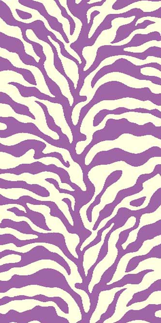 COMFORT SHAGGY 2 - s614 - LILAC-CREAM