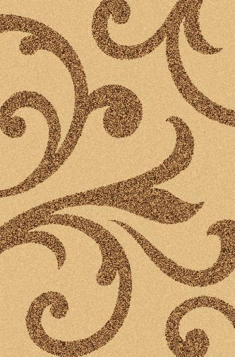 COMFORT SHAGGY 2 - s644 - BEIGE-D.BEIGE
