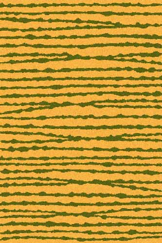 COMFORT SHAGGY 2 - s649 - ORANGE-GREEN