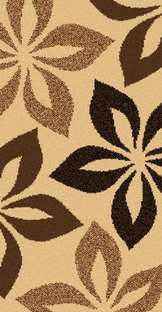 COMFORT SHAGGY 2 - s658 - BEIGE-BLACK