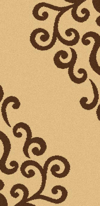 COMFORT SHAGGY 2 - s691 - BEIGE-BROWN