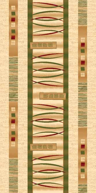 DA VINCI - d025 - CREAM-GREEN