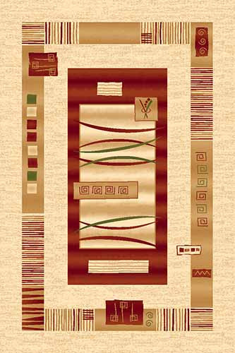 DA VINCI - d025 - CREAM-RED