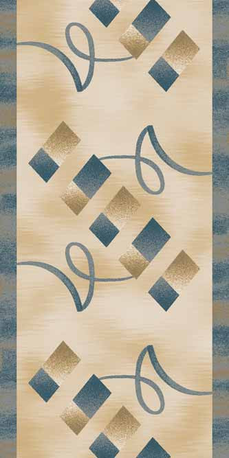 DA VINCI - d054 - BEIGE-BLUE