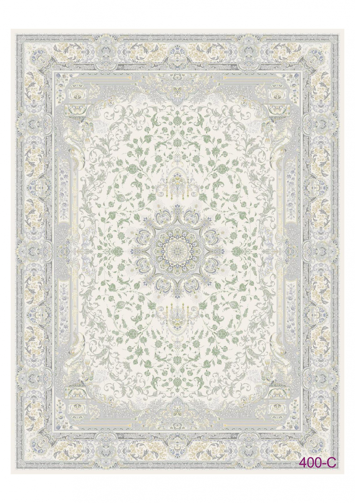 FULL 1200 VISCOSE ACRYLIC - 400 C - 000