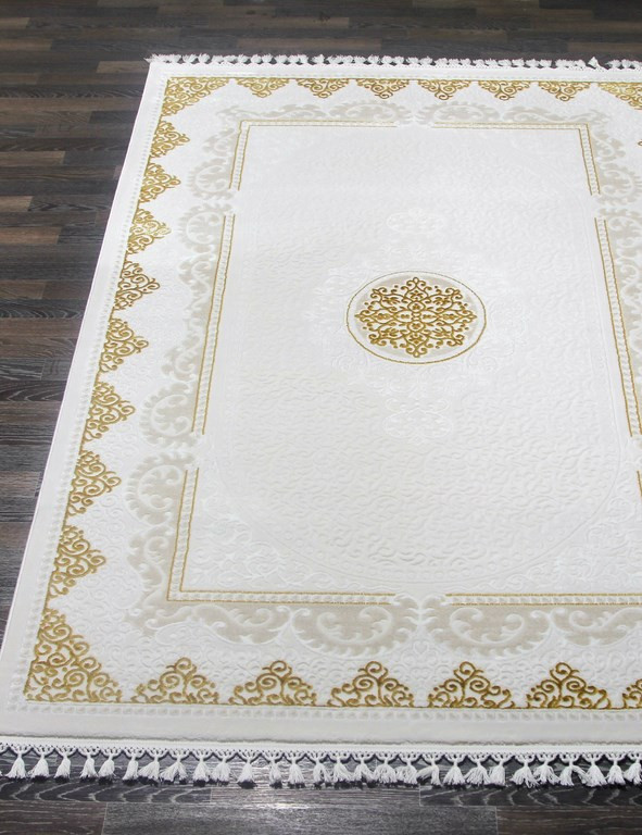 HUNKAR - 7851 - GOLD / WHITE