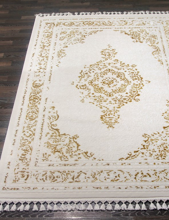HUNKAR - 7855 - GOLD / WHITE