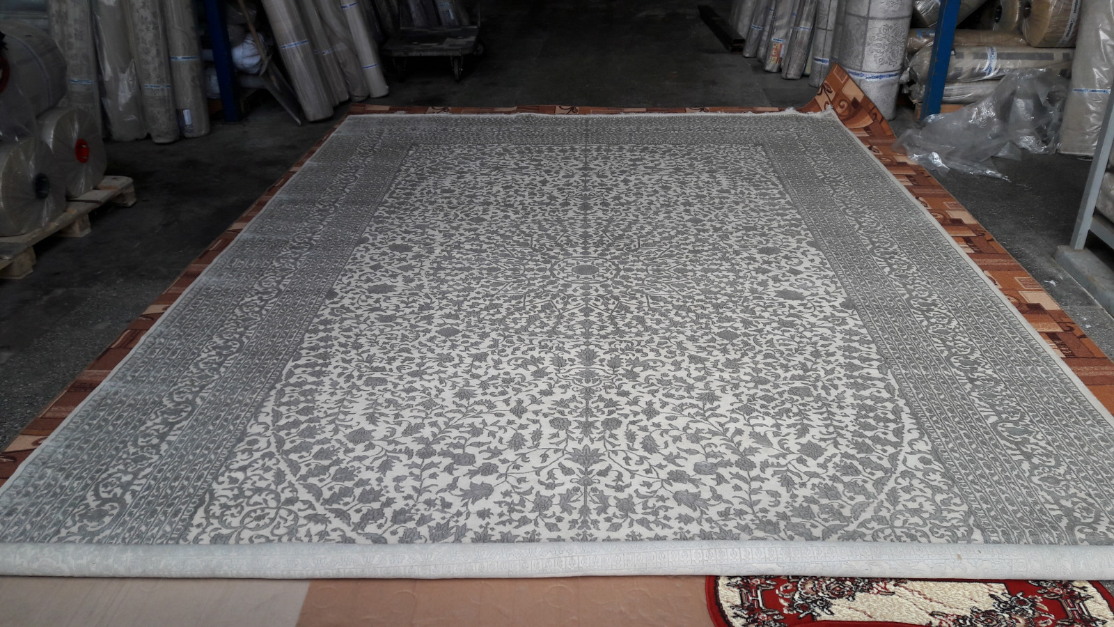 Индия шерсть шелк 14x14 - 112A - IVORY