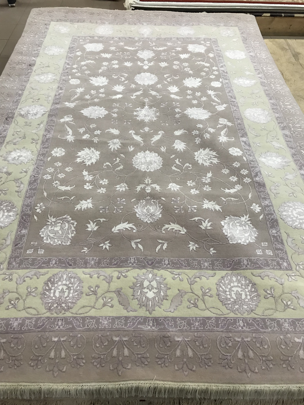 Индия шерсть шелк 14x14 - 818A - PURPLE
