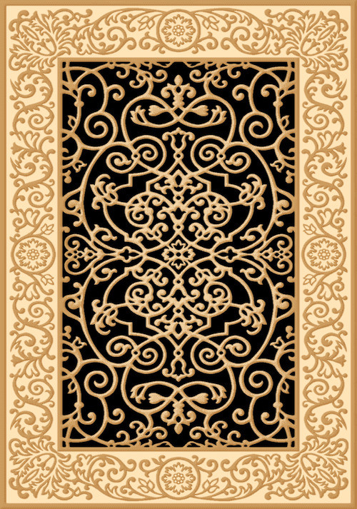 IZMIR - D469 - BLACK-BEIGE 2