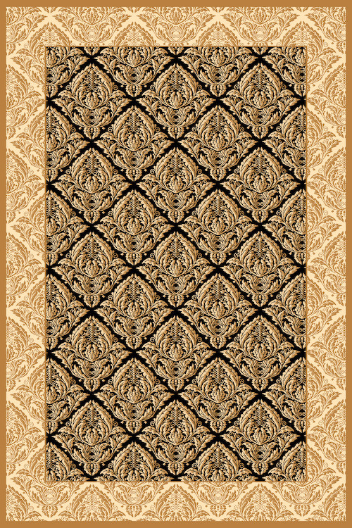 IZMIR - D717 - BLACK-BEIGE