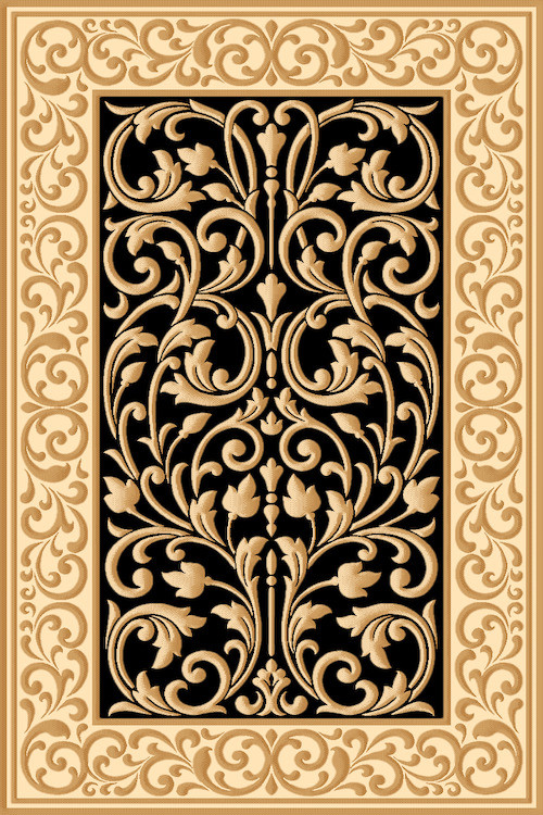 IZMIR - D719 - BLACK-BEIGE