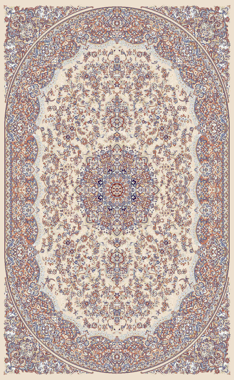 MASHAD PRESTIGE - 01956A - CREAM/L.PINK