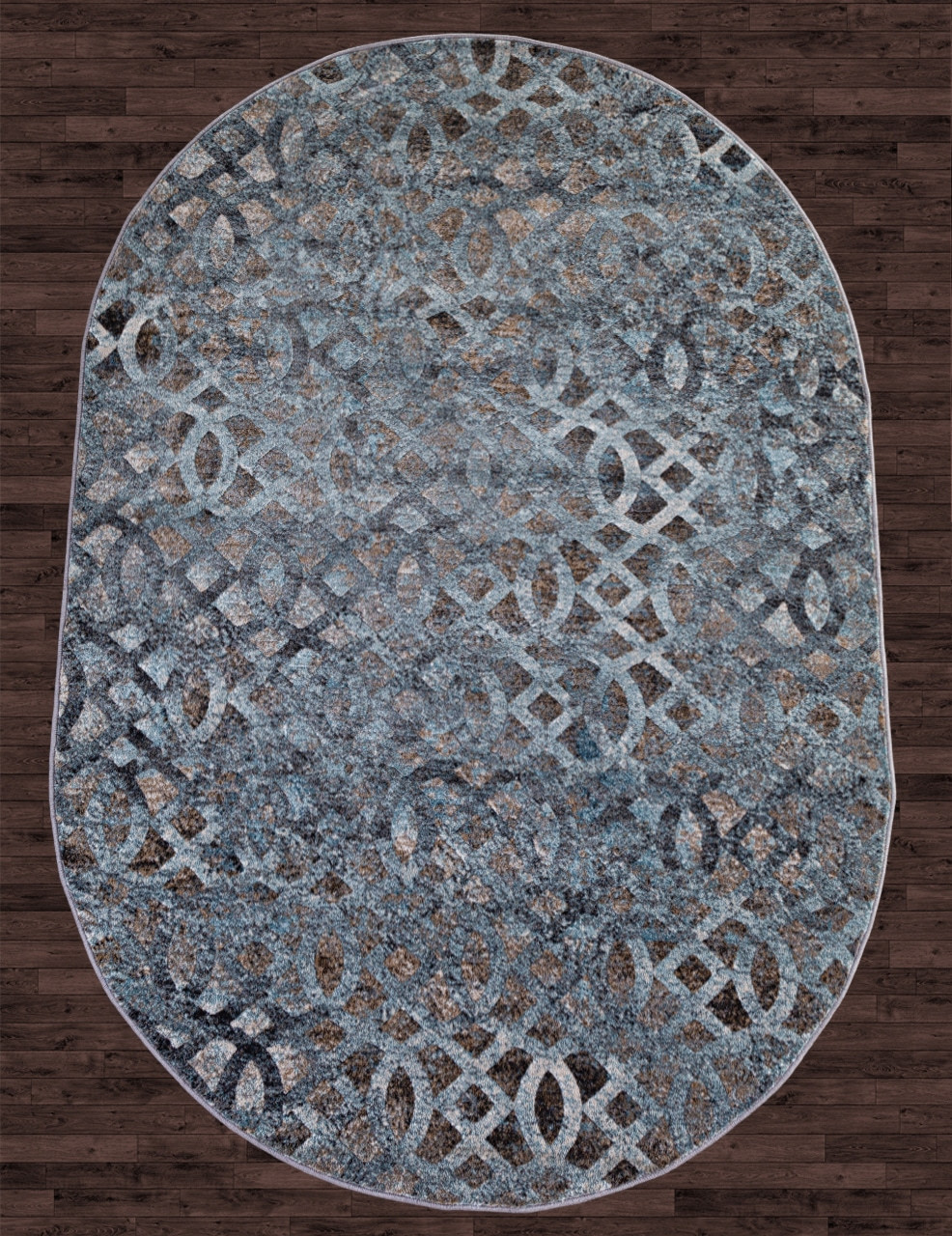 MATRIX - D563 - BEIGE-BLUE