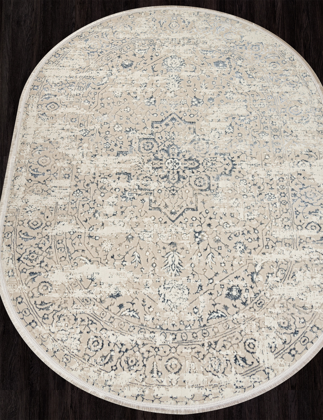 MIKONOS - F584AH - CREAM / D.BLUE