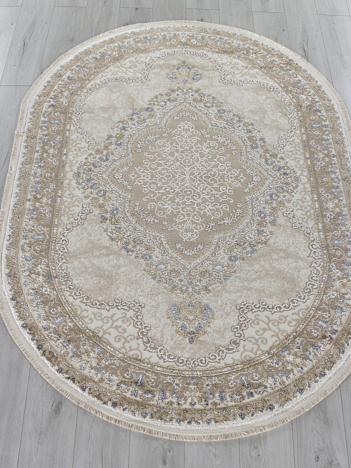 MOSSO - 27226A - BEIGE / BLUE