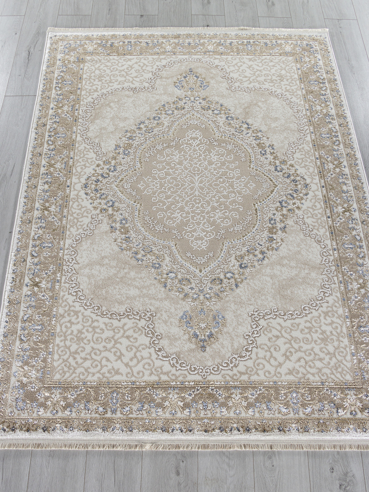 MOSSO - 27226A - BEIGE / BLUE