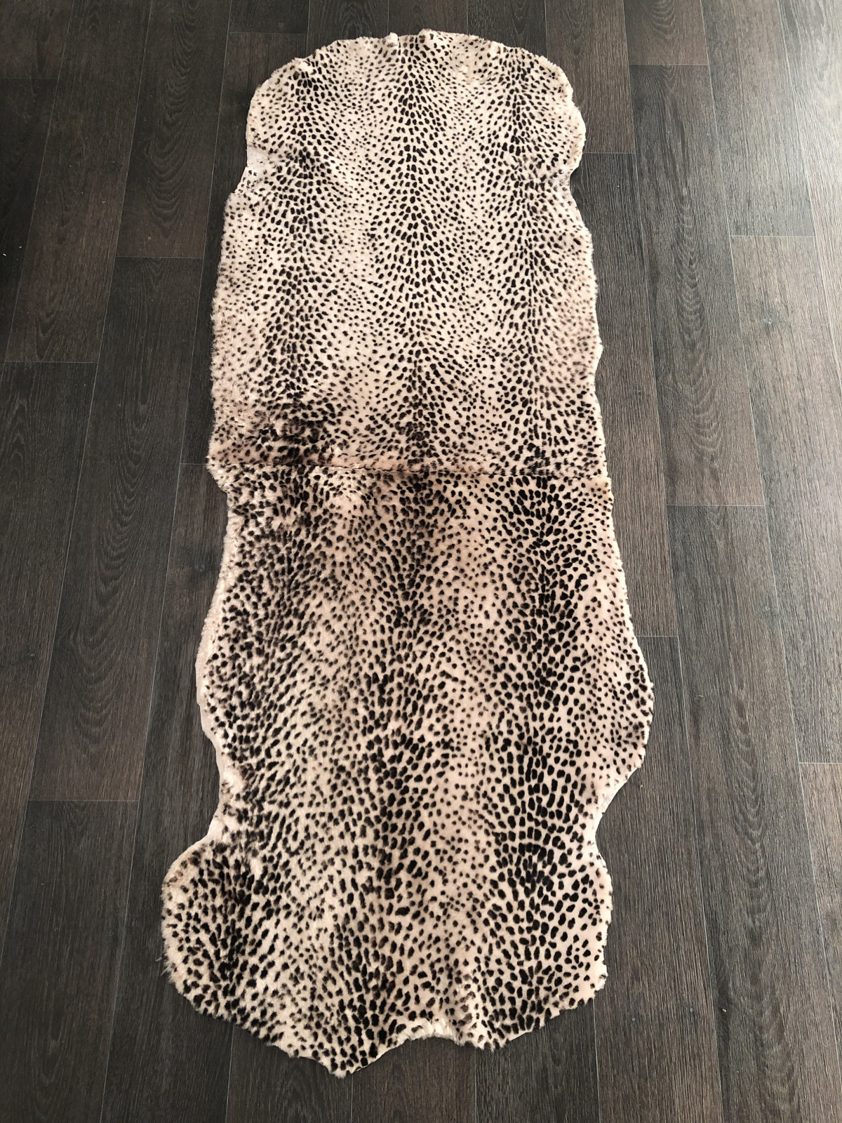 Мутон 2x - LEOPARD - BEIGE