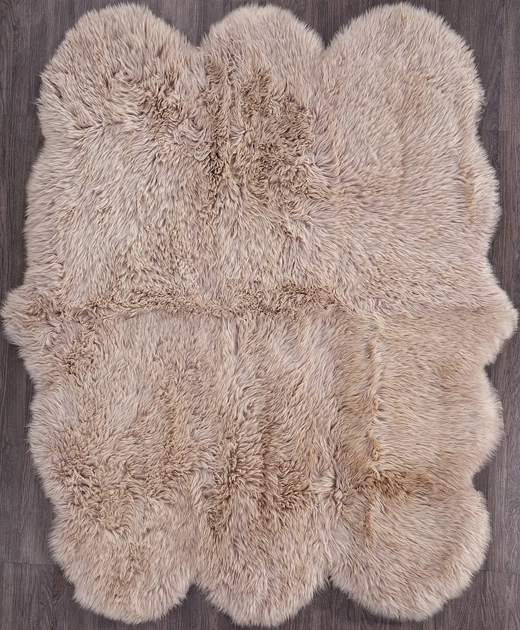 Овчина Sheepskin - Sheepskin 150x190 - светло бежевый