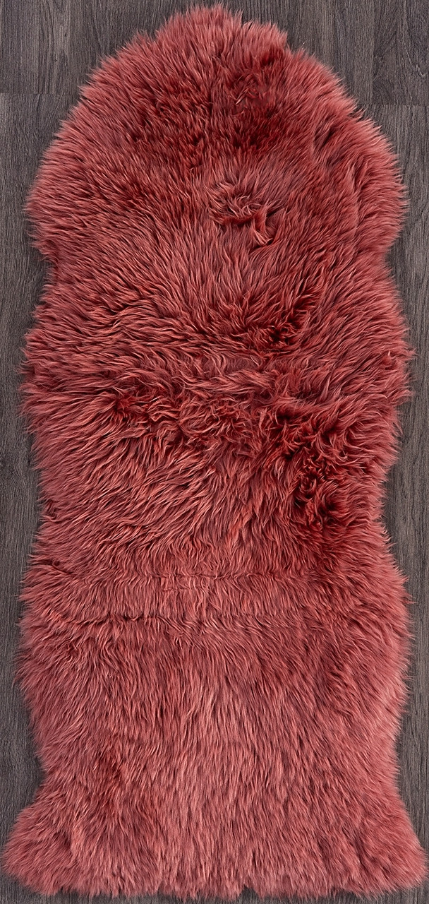 Овчина Sheepskin - Sheepskin 55x145 - коралловый