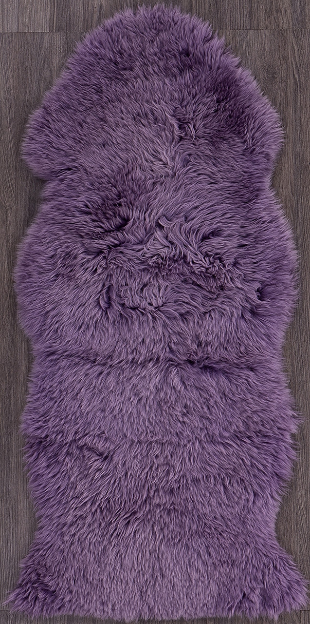 Овчина Sheepskin - Sheepskin 55x145 - лиловый