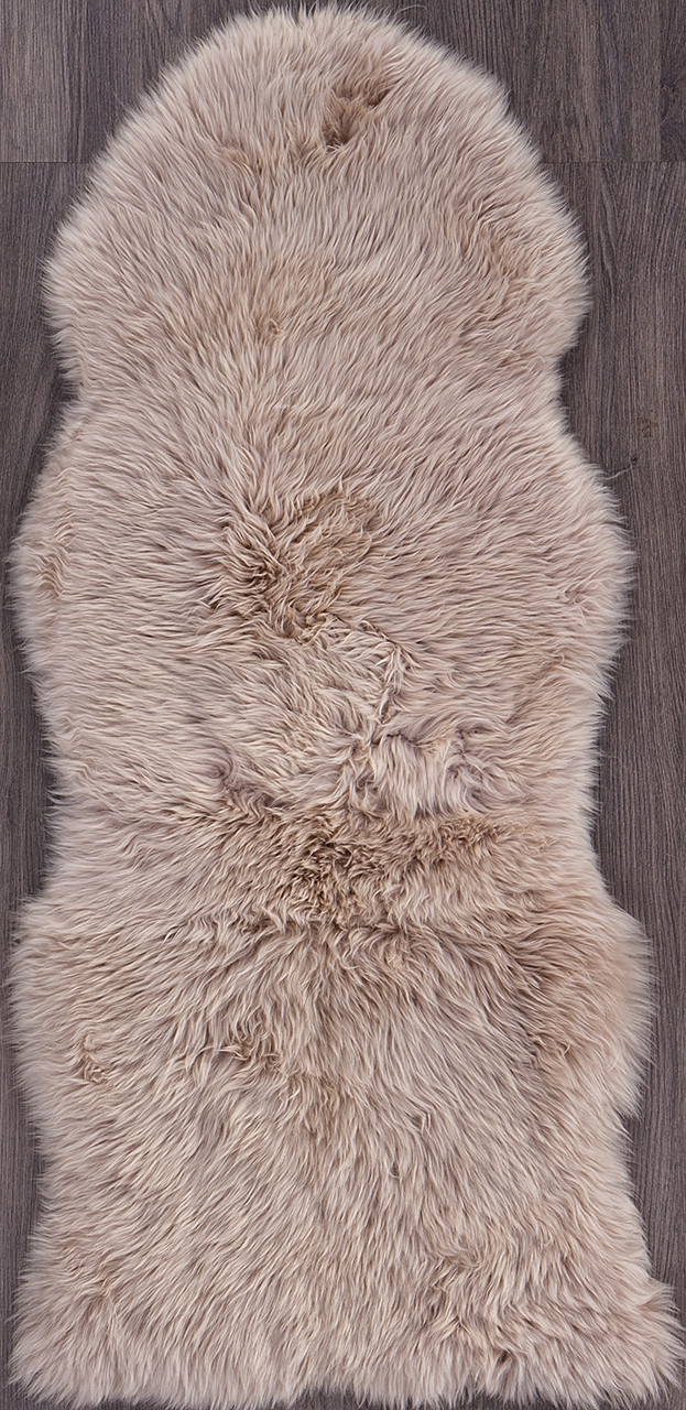 Овчина Sheepskin - Sheepskin 55x145 - светло бежевый
