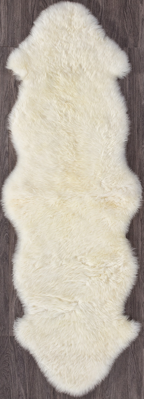 Овчина Sheepskin - Sheepskin 55x190 - белый