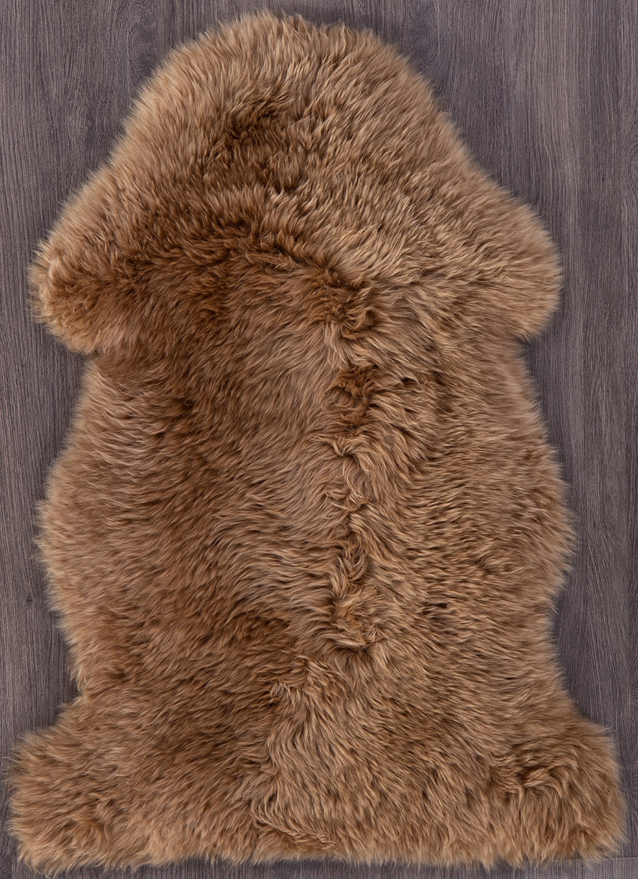 Овчина Sheepskin - Sheepskin 55x95 - рыжевато - коричневый