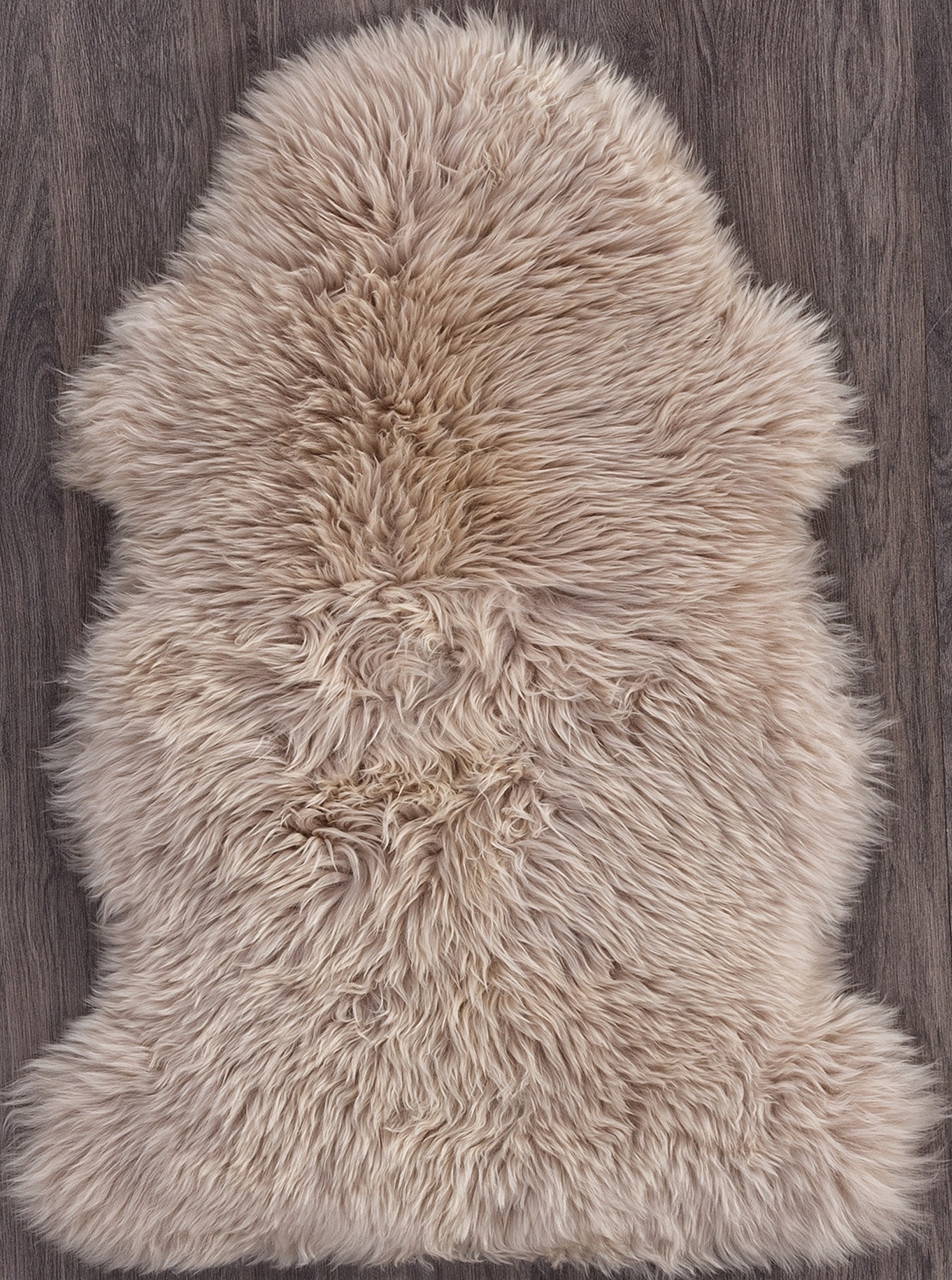Овчина Sheepskin - Sheepskin 55x95 - светло бежевый