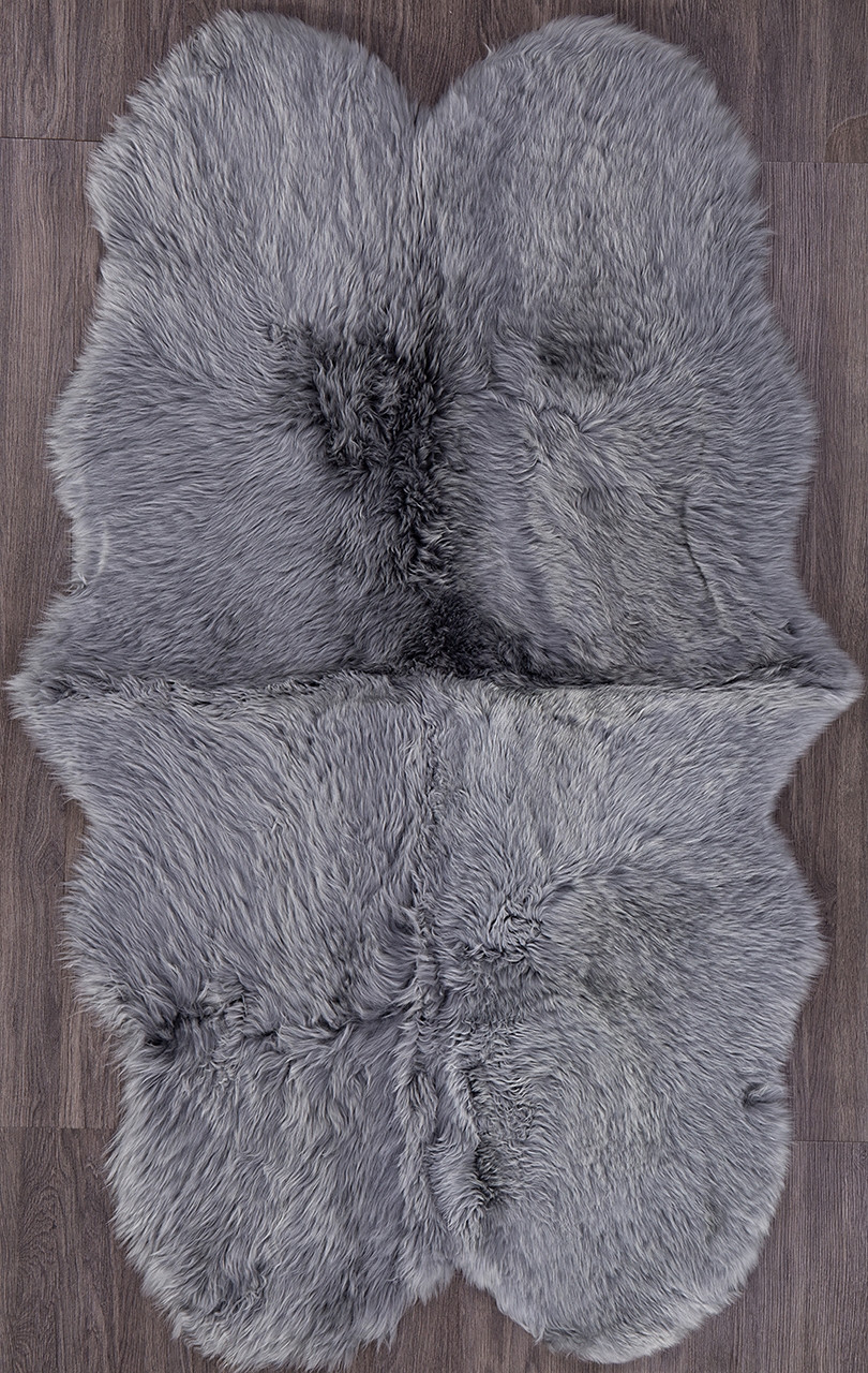 Овчина Sheepskin - Sheepskin 95x190 - светло серый