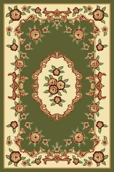 PACIFIC CARVING - 0037 - D.GREEN / CREAM