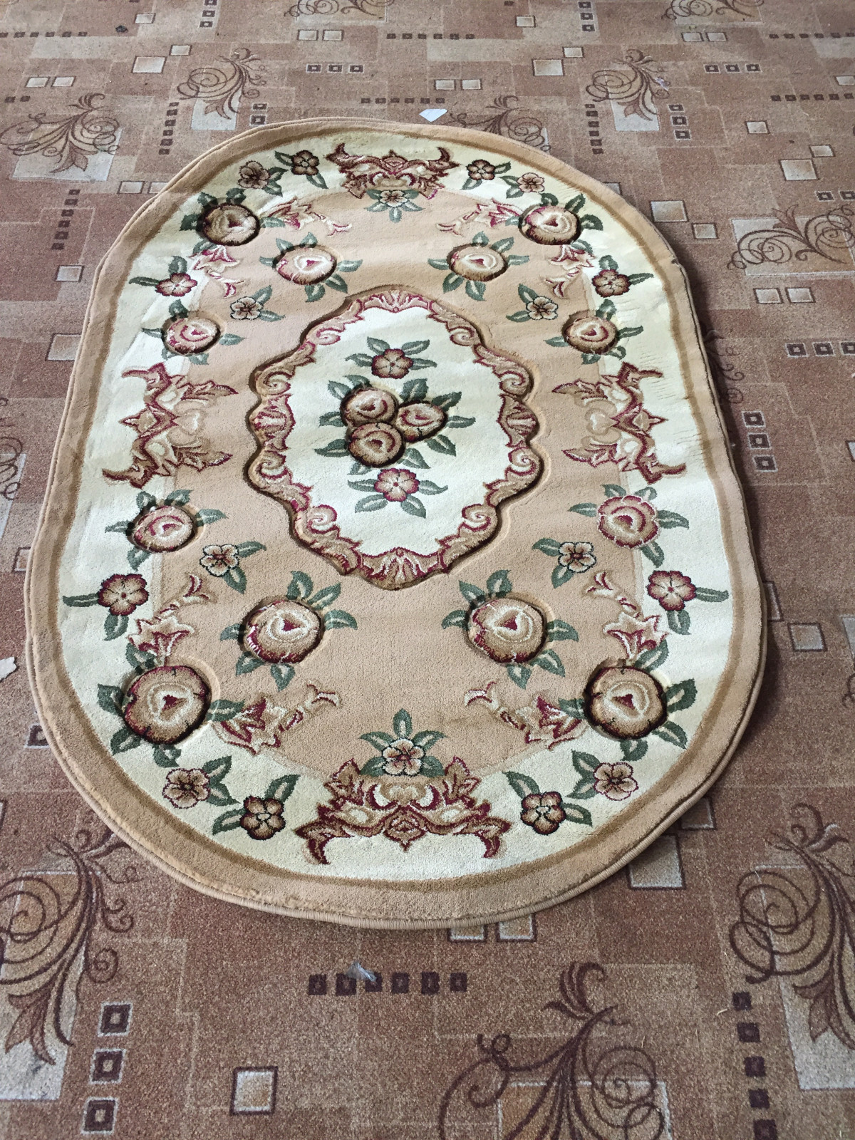 PACIFIC CARVING - 0037A - BEIGE / CREAM