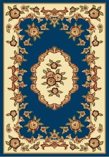 PACIFIC CARVING - 0037A - NAVY / CREAM