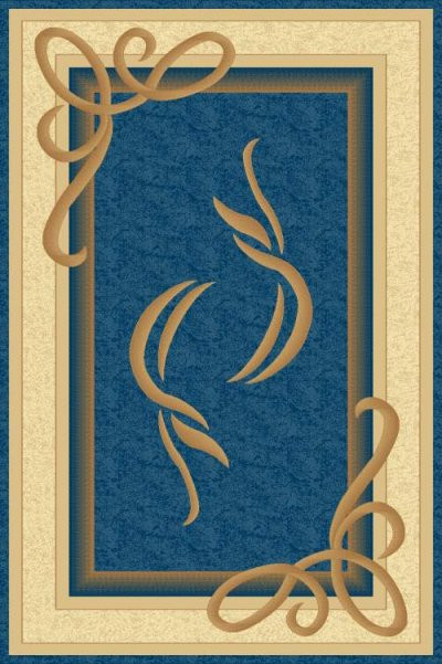 PACIFIC CARVING - 0094 - NAVY / CREAM