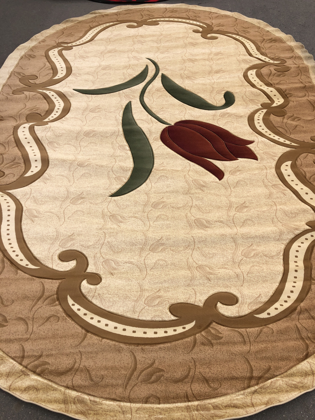 PACIFIC CARVING - 0094A - CREAM / CREAM