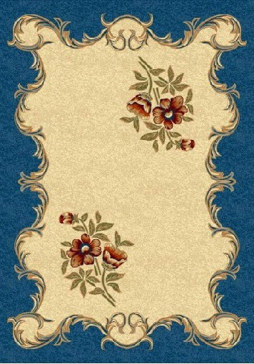 PACIFIC CARVING - 0250 - CREAM/NAVY