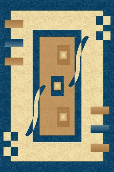 PACIFIC CARVING - 0287 - CREAM / NAVY